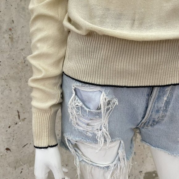 Vintage 70’s/80’s Knit Acrylic Sweater By Albee, M/L - Picture 5 of 5